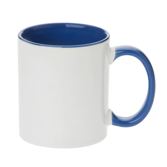 Mug interieur et  poignee bleu marine AAA - 11oz