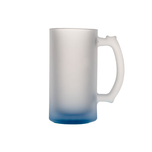 Chope de biere givre turquoise 16oz