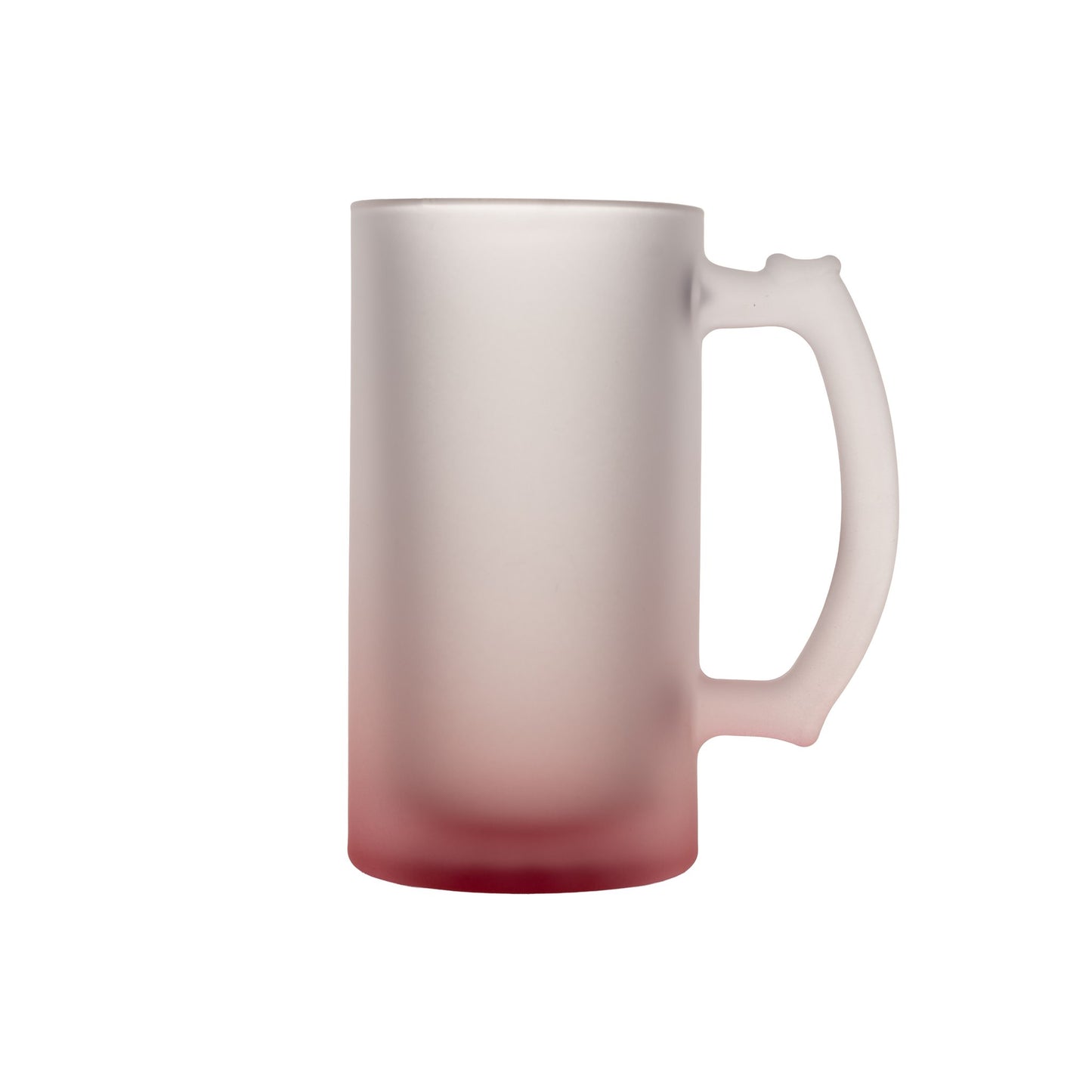 Chope de biere givre rouge 16oz