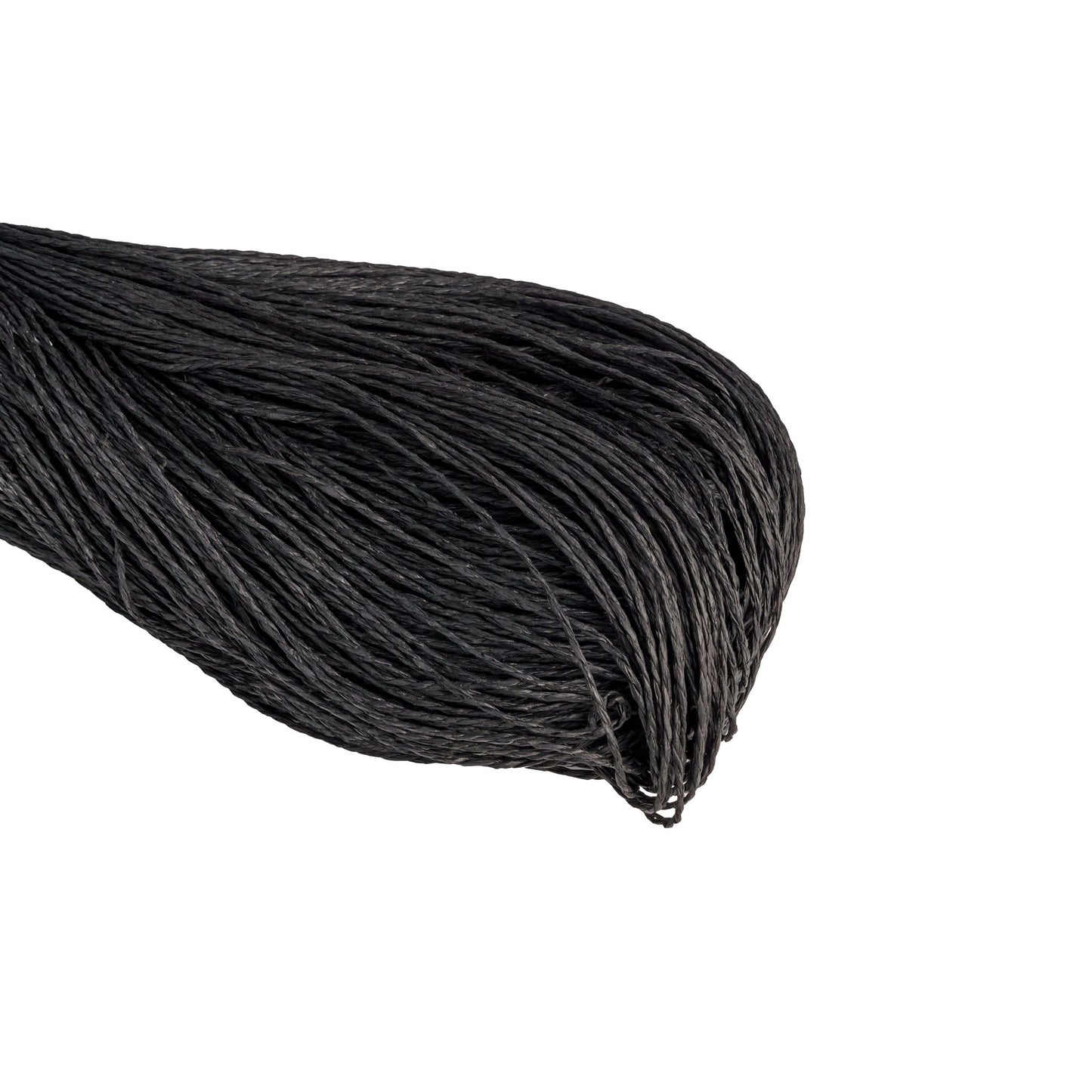 Ficelle de raphia Noire (floche de 200gr)