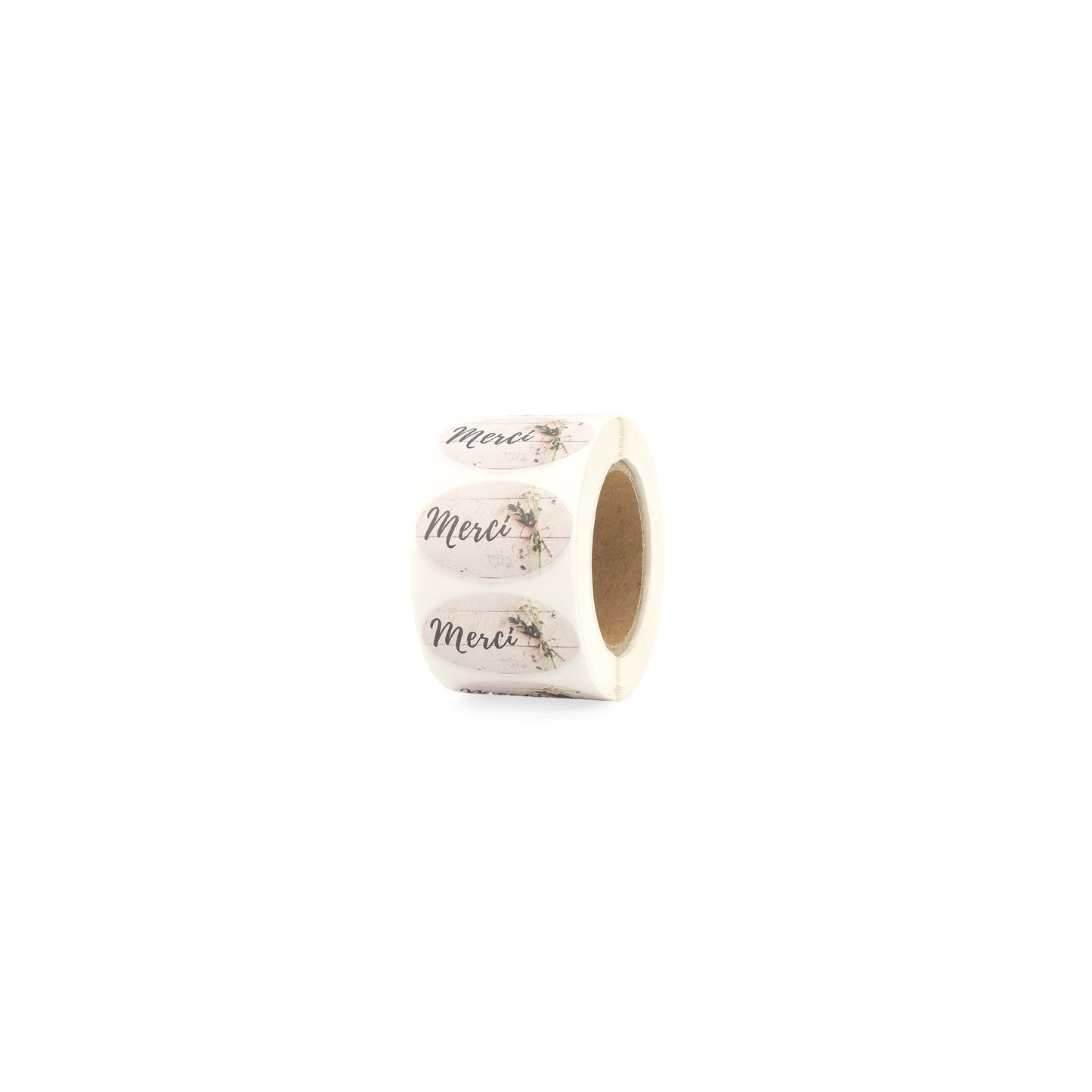 Etiquette Merci 36x22mm