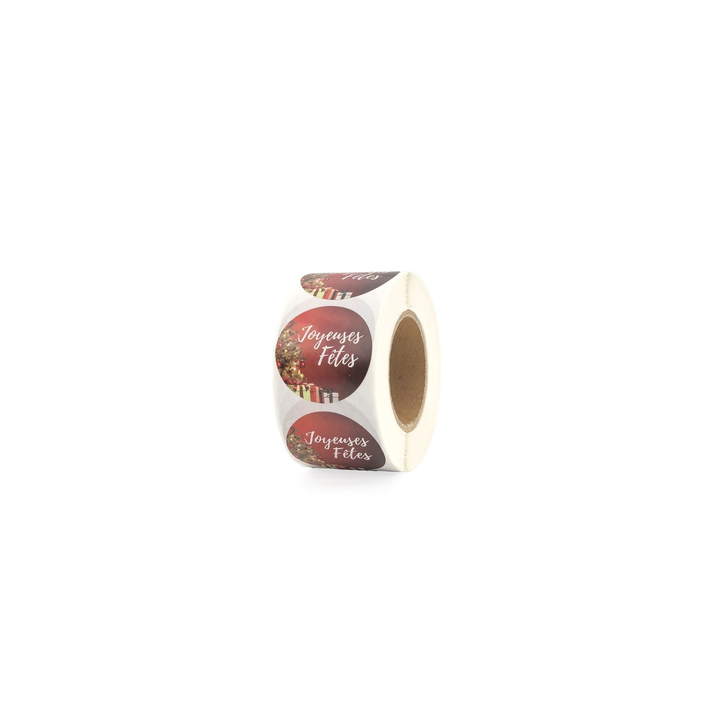 Etiquette "Joyeuses fêtes" Dia. 36mm