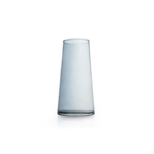 Vase Gris fume 7,5xH.15cm