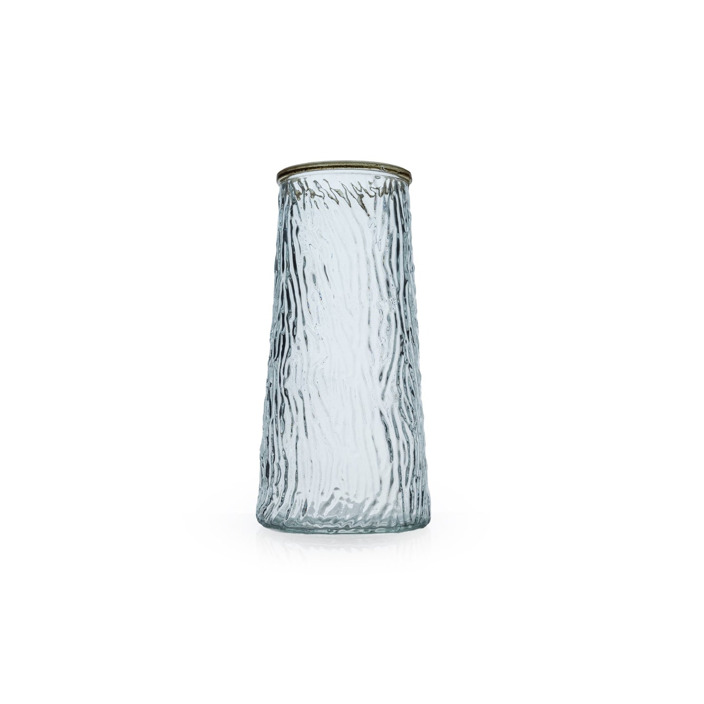 Vase Transparent 9,8xH.20cm