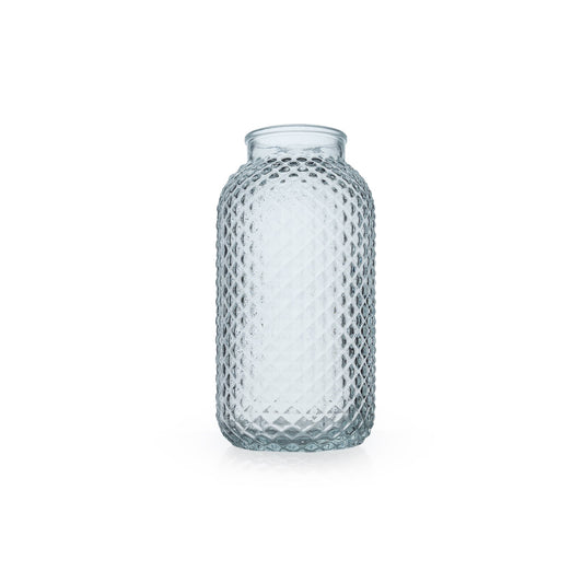 Vase ananas transparent 10xH.20cm