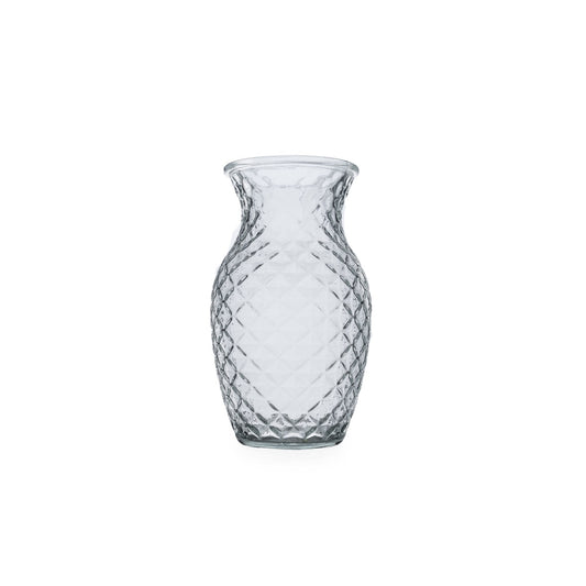 Vase transparent H.18cm