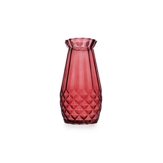 Vase fuschia H.20cm