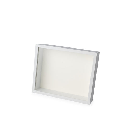 Cadre blanc 15,2x20,3cm + 5 cm profondeur
