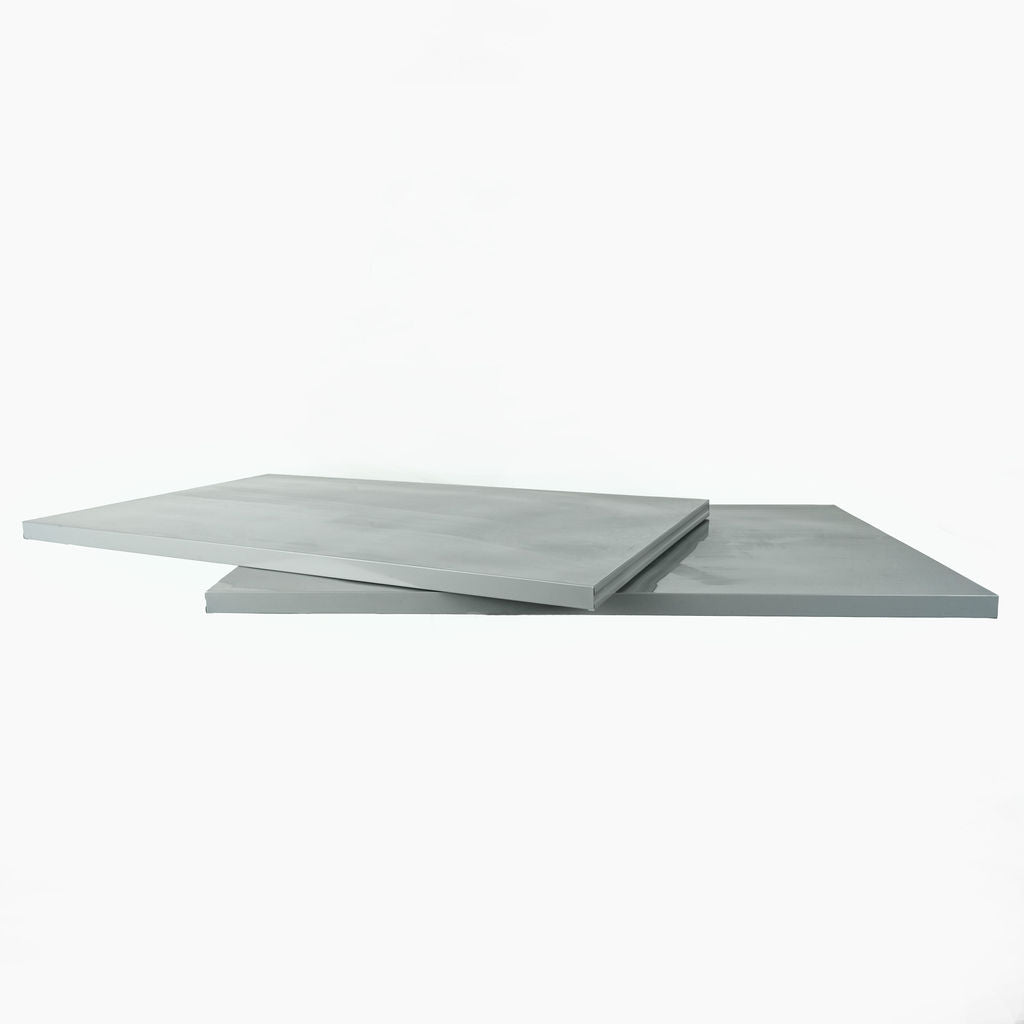 tablette tôle gris L.92cm