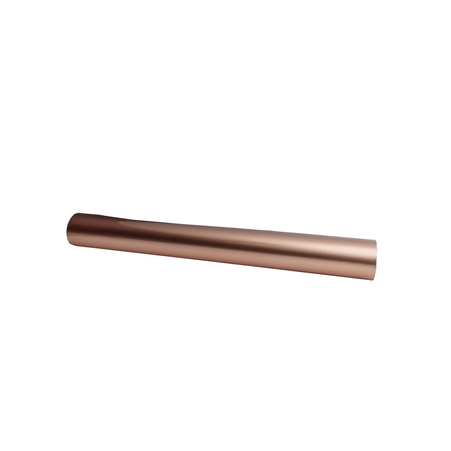 Rouleau de papier cadeau rose gold metalisse 44,5cm x 10m