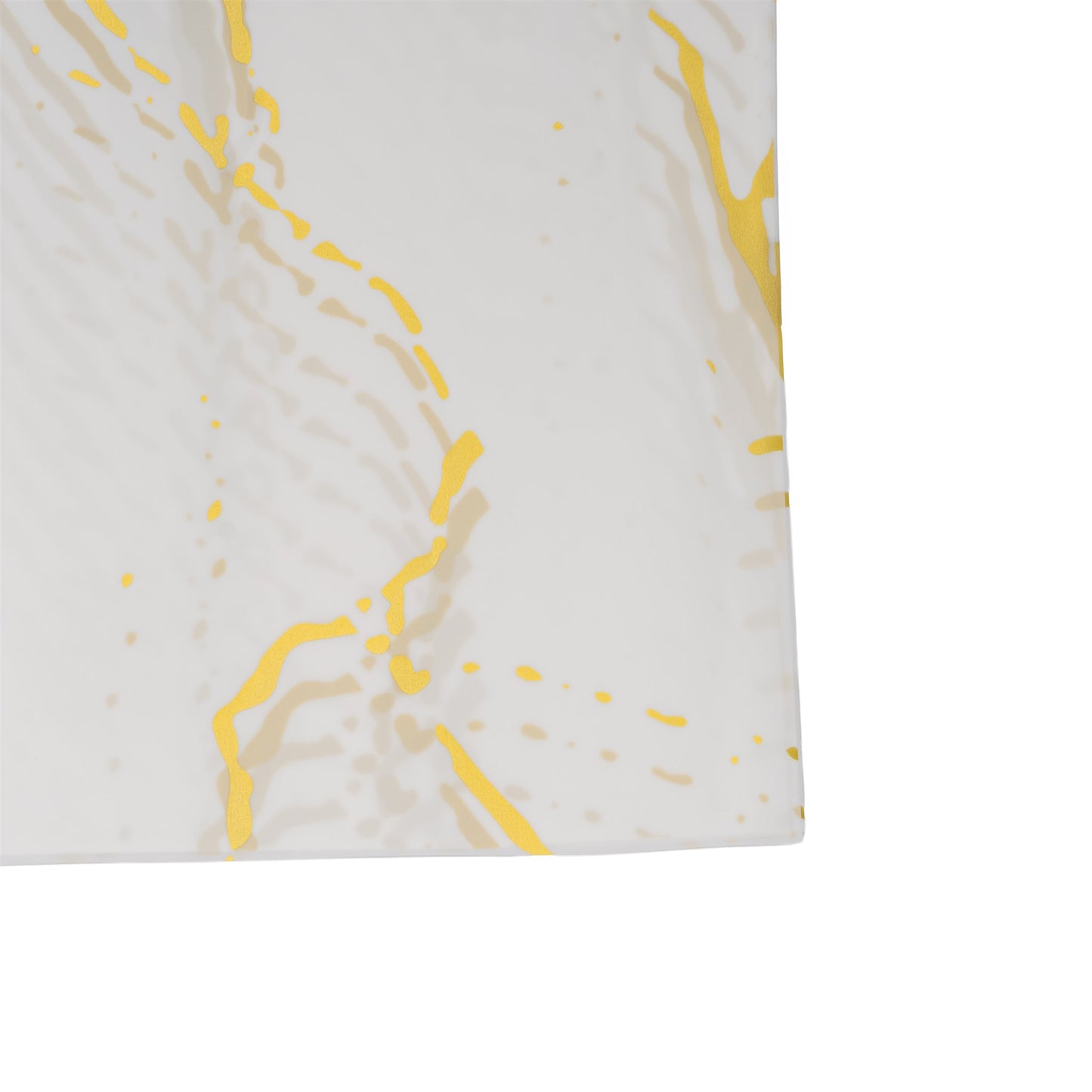 Feuilles de film blanc carquelet Or 57x56cm