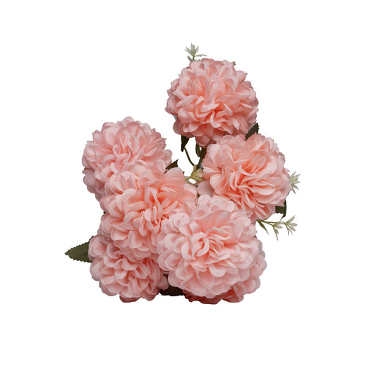 Bouquet de pivoine rose artificielle