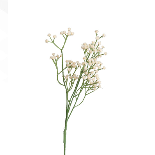 Bouquet de gypsophile beige artificielle