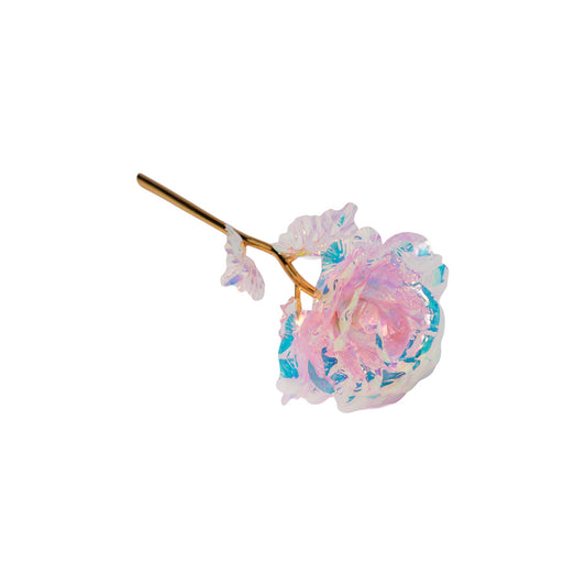 Rose crystal rose dia.8cm x H.25cm