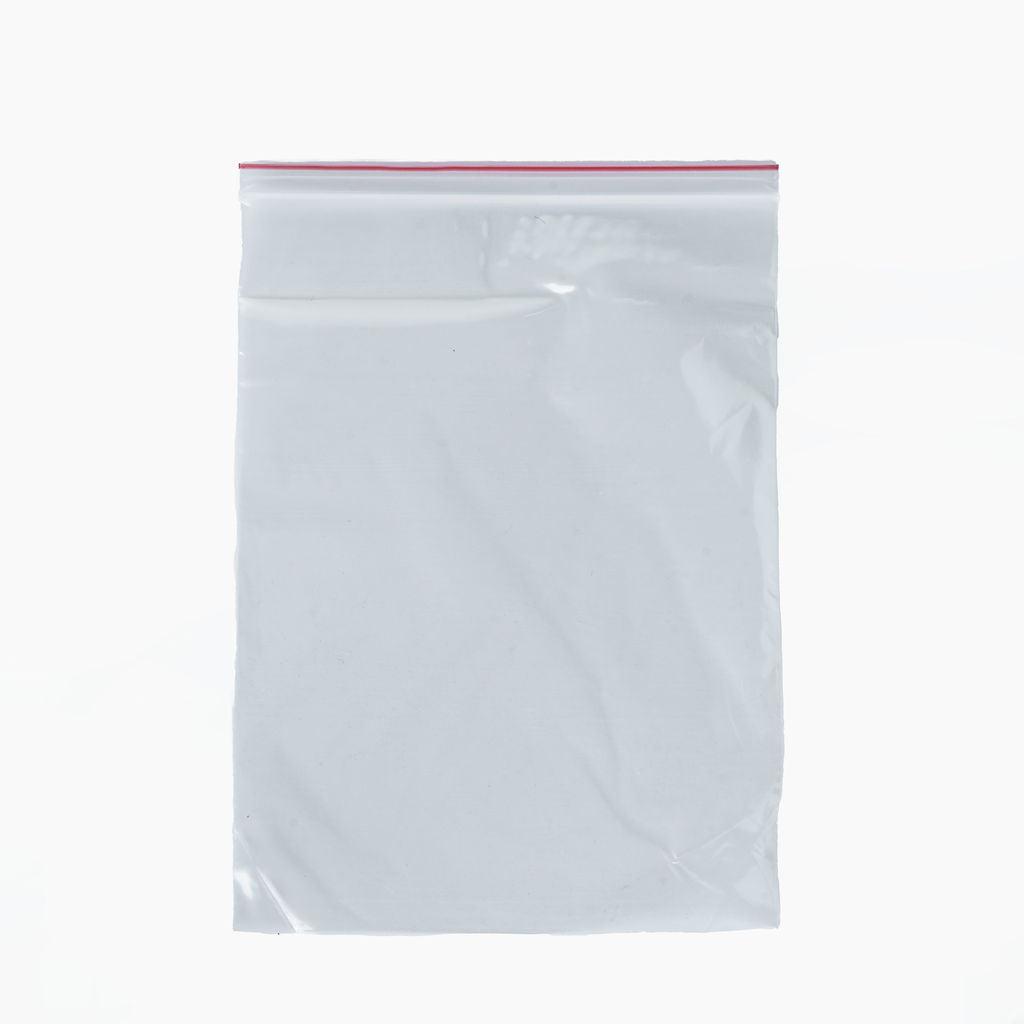 Pochette plastique transparent fermeture ZIP 15x22cm