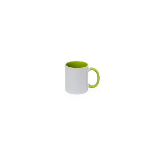 Mug interieur et  poignee vert AAA - 11oz