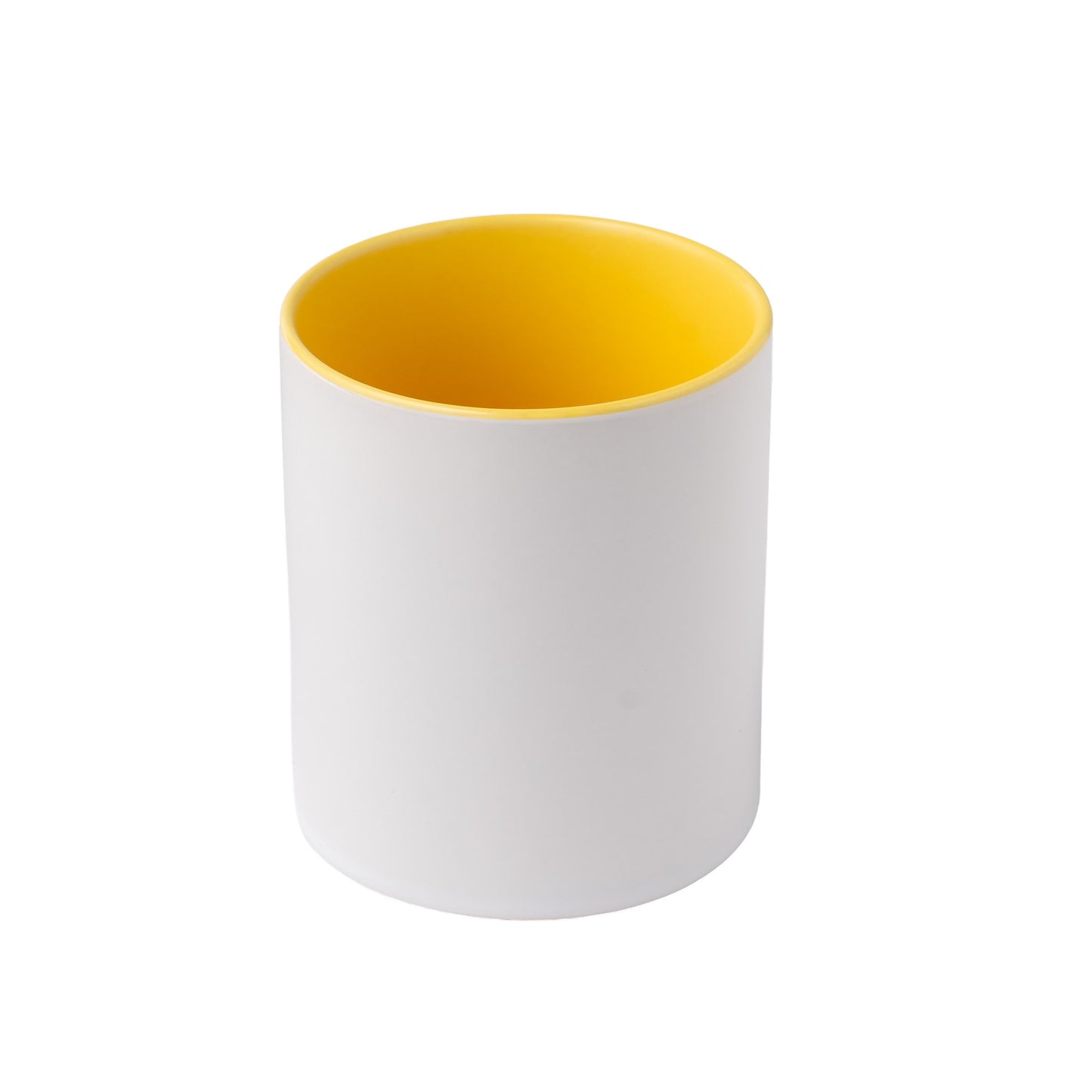 Pot a crayon interieur jaune AAA - 11oz