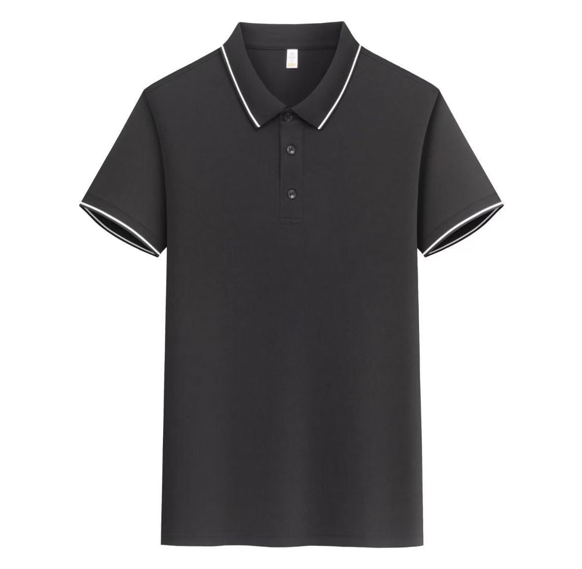 Polo M Noir, 210gr 100% polysthere