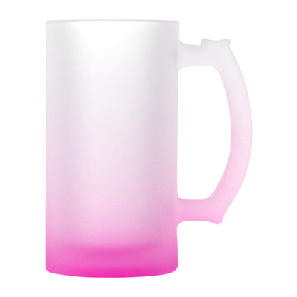 Chope de biere givre rose 16oz