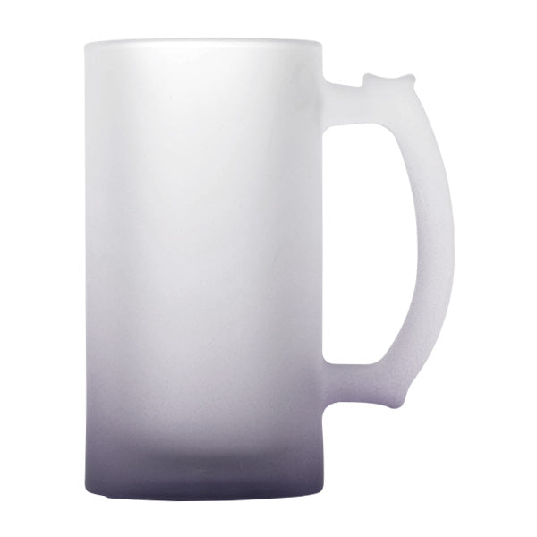 Chope de biere givre noir 16oz