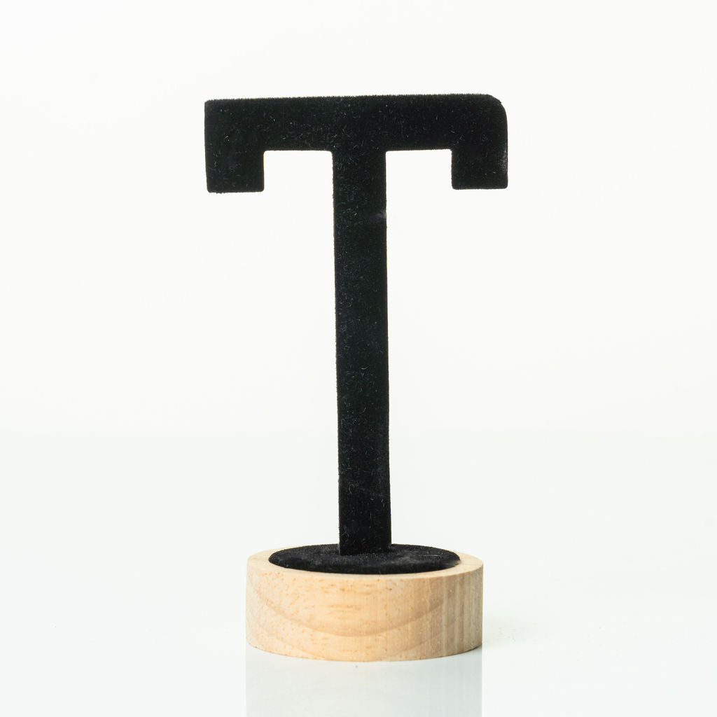 Presentoir 1 paire de boucle d oreille luxe noir