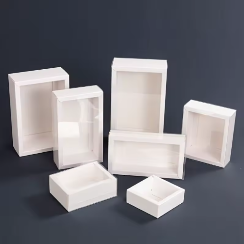 Boite coulissante Blanche 30x20x4,8cm