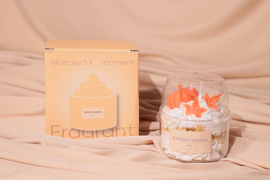 Bougie gourmande 250g "citrouille"