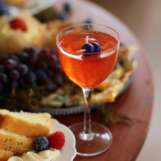 Bougie cocktail "Pink Bloody"