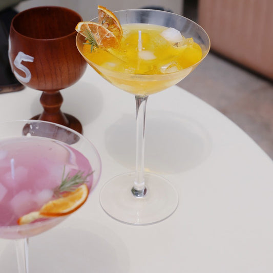 Bougie cocktail "Coup Soleil"