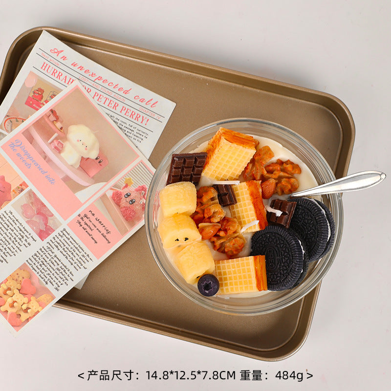 Bougie gourmande 450g "Oréo"