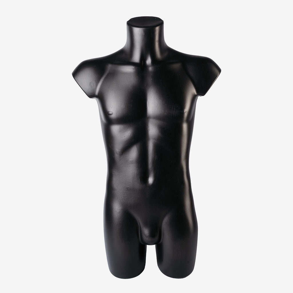 Buste Homme Plastique Noir