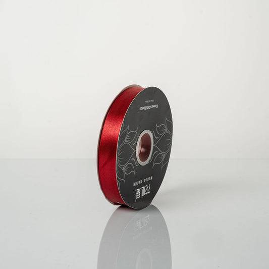 Ruban double satin Rouge 25mm x 90m