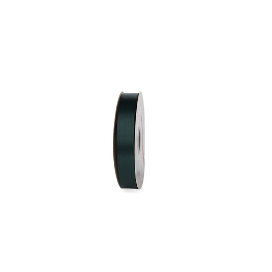 Ruban double satin Emeraude  25mm x 90m