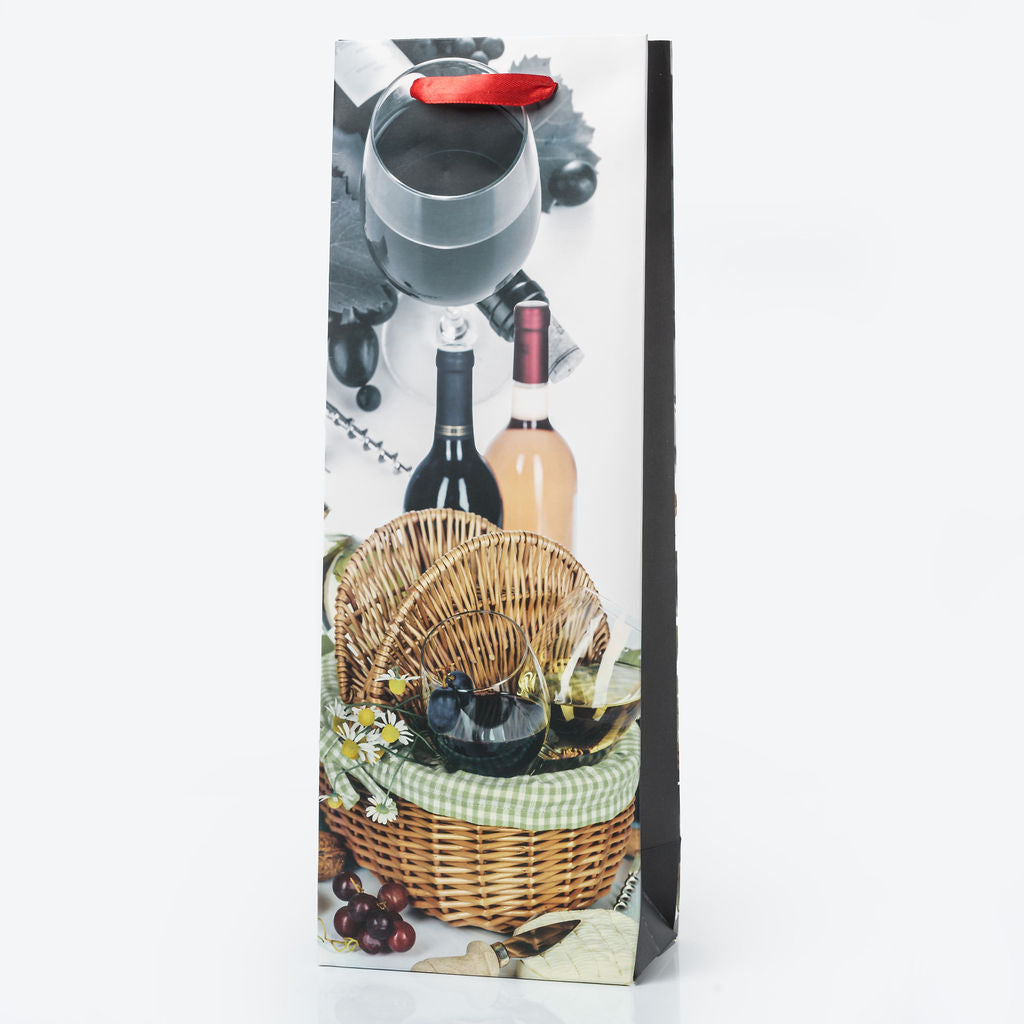 Sacs luxe bouteille a motif