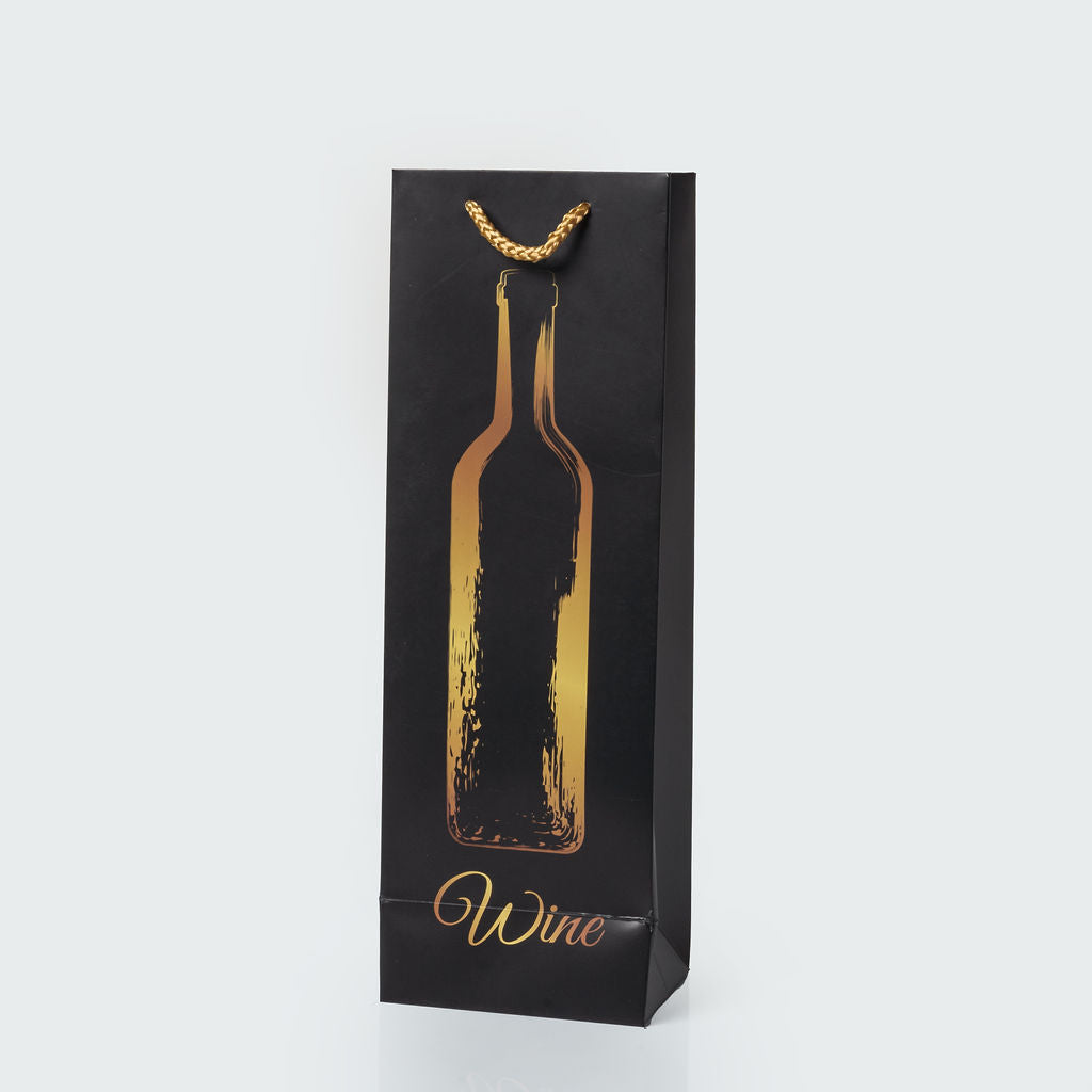 Sacs luxe bouteille noir a motif
