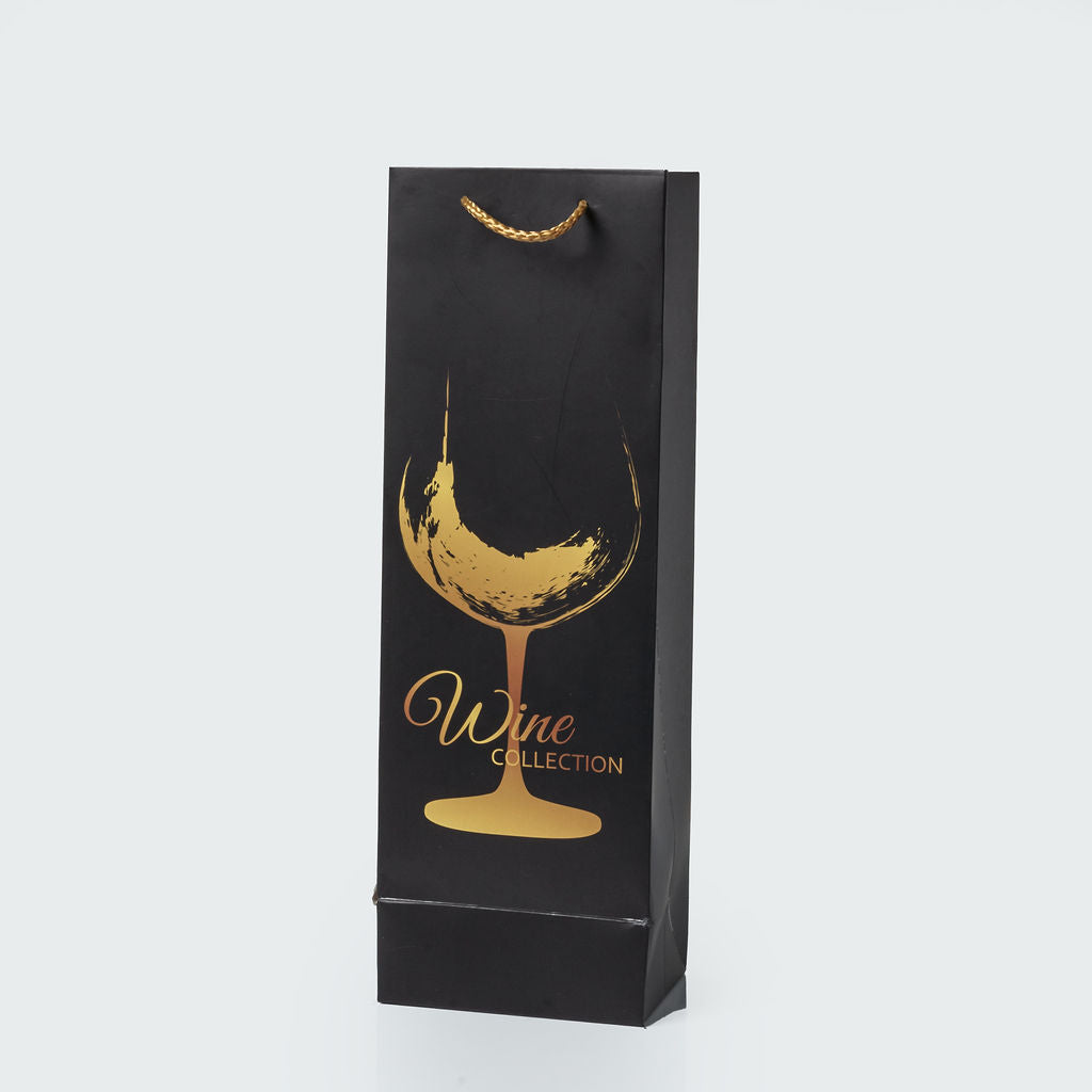 Sacs luxe bouteille noir a motif