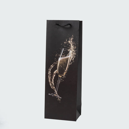 Sacs luxe bouteille noir a motif