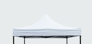 Toile de rechange blanche en 3x3m