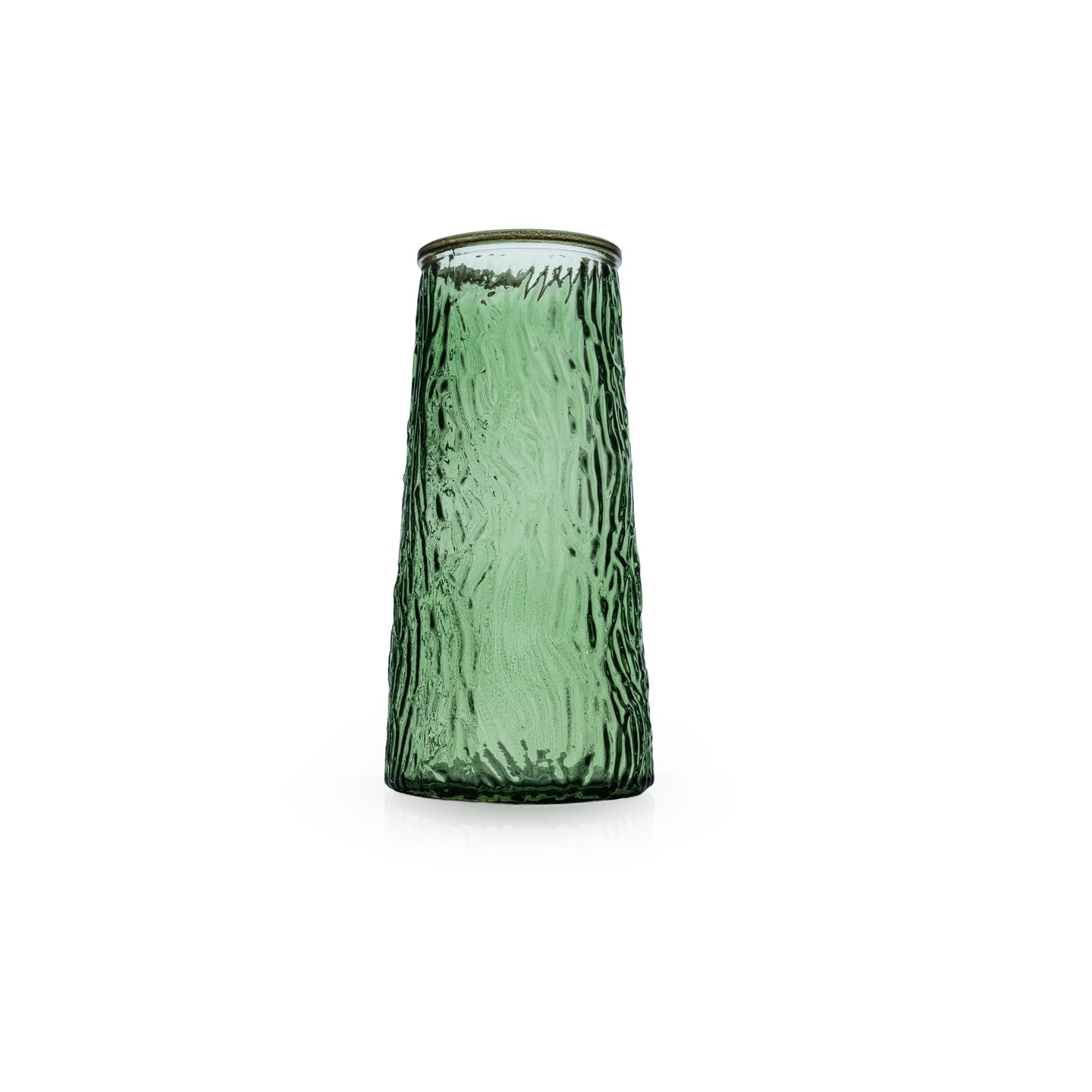 Vase emeraude 9,8xH.20cm