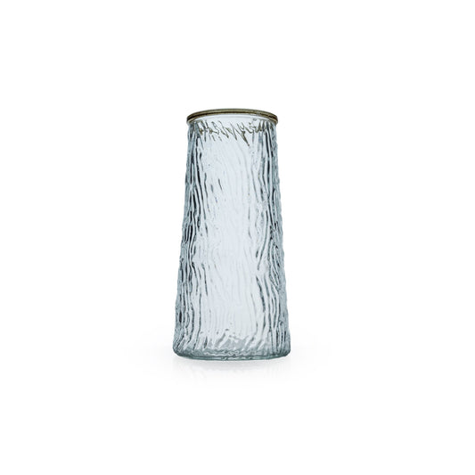 Vase Transparent 9,8xH.20cm