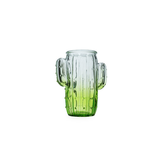 Vase Cactus vert 12,5xH.16cm