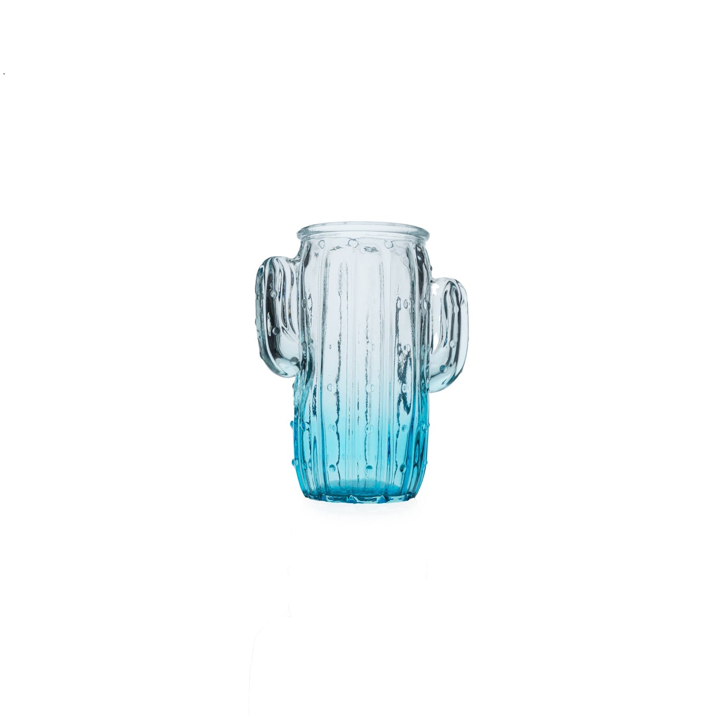 Vase Cactus turquoise 12,5xH.16cm