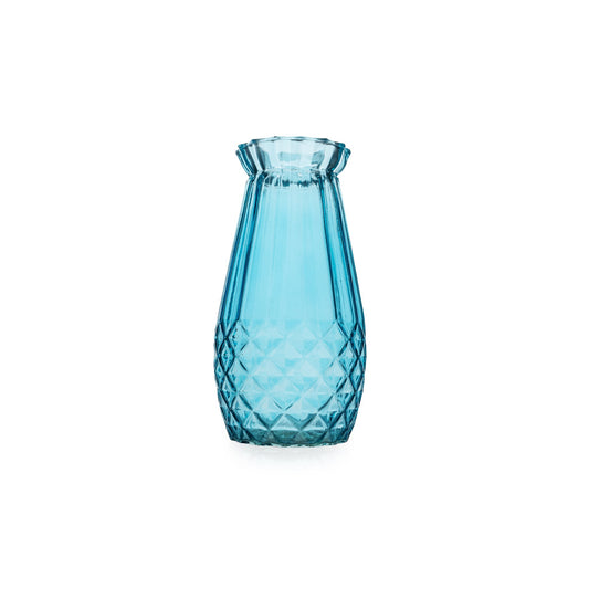 Vase turquoise H.20cm