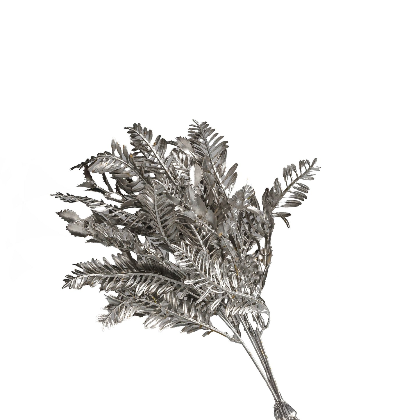 Bouquet de palme artificiel Argent  34cm