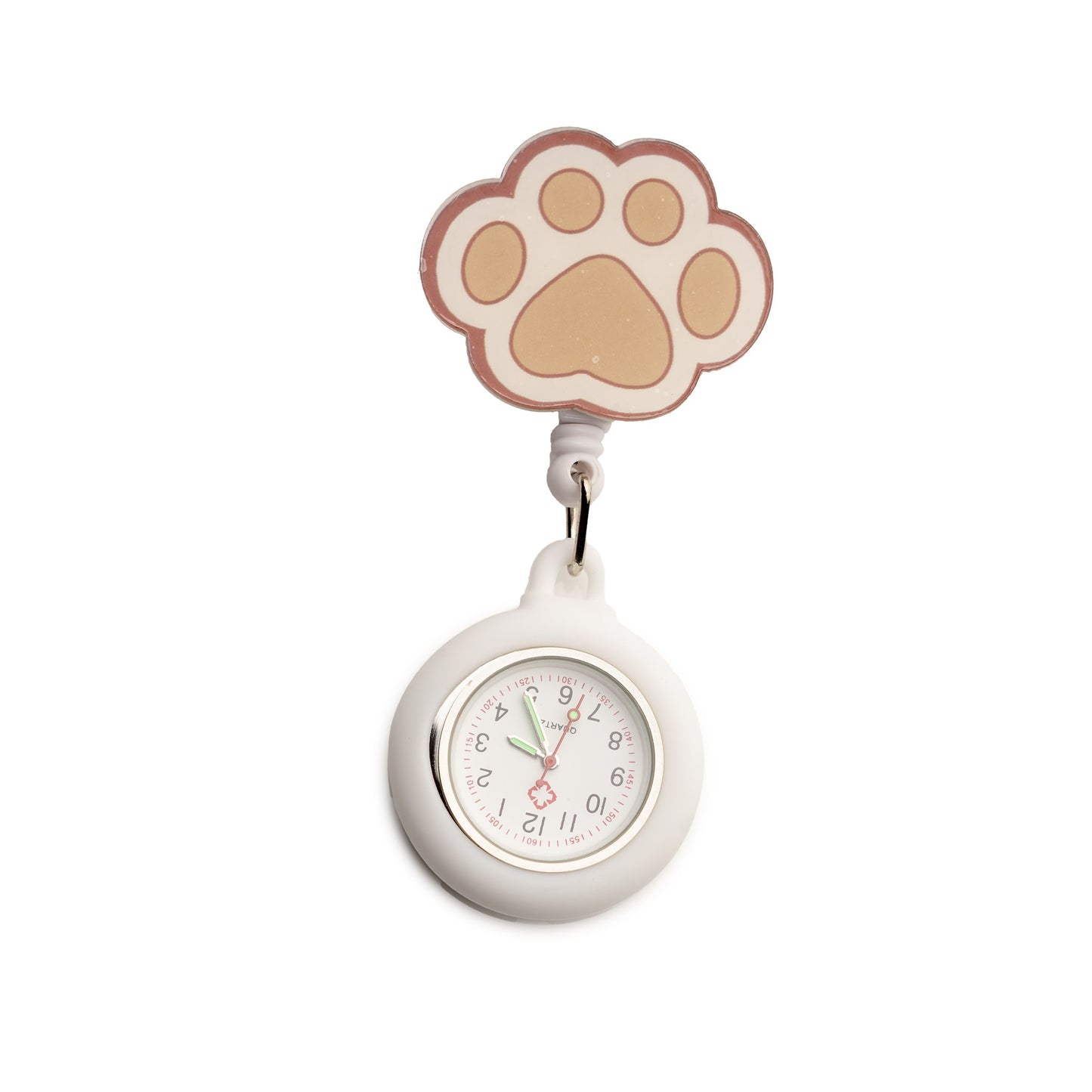 Montre infirmiere empreinte de chien