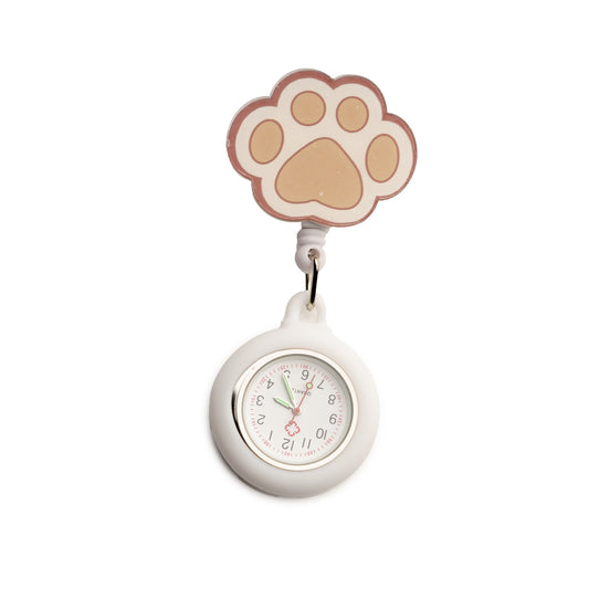 Montre infirmiere empreinte de chien