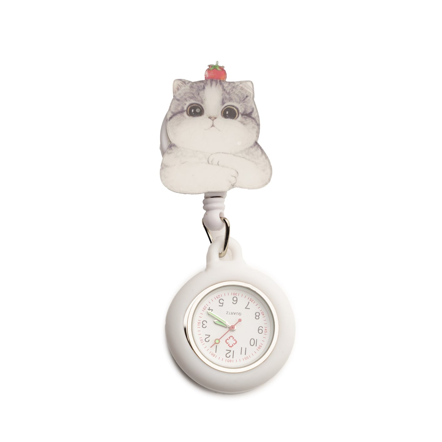 Montre infirmiere chat