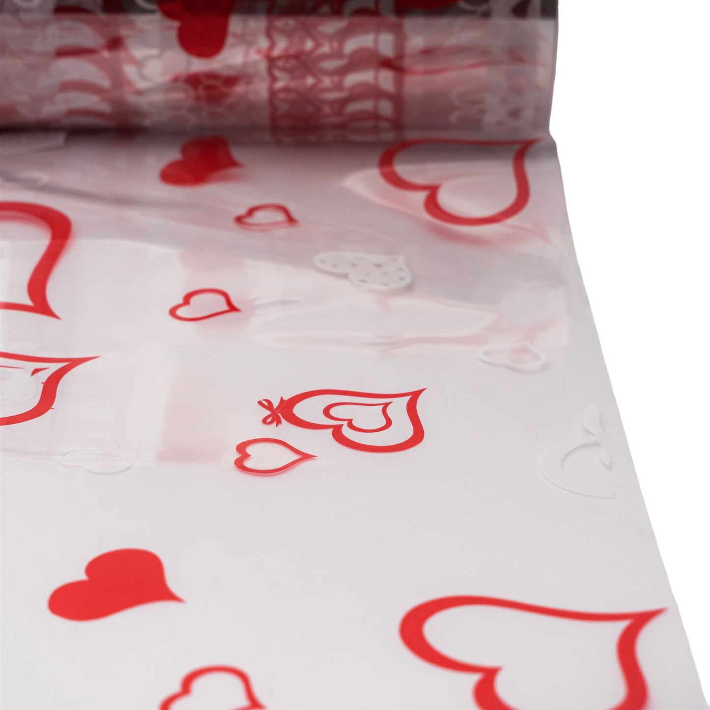 cellophane motif Coeur 80cm x 120m  35mµ