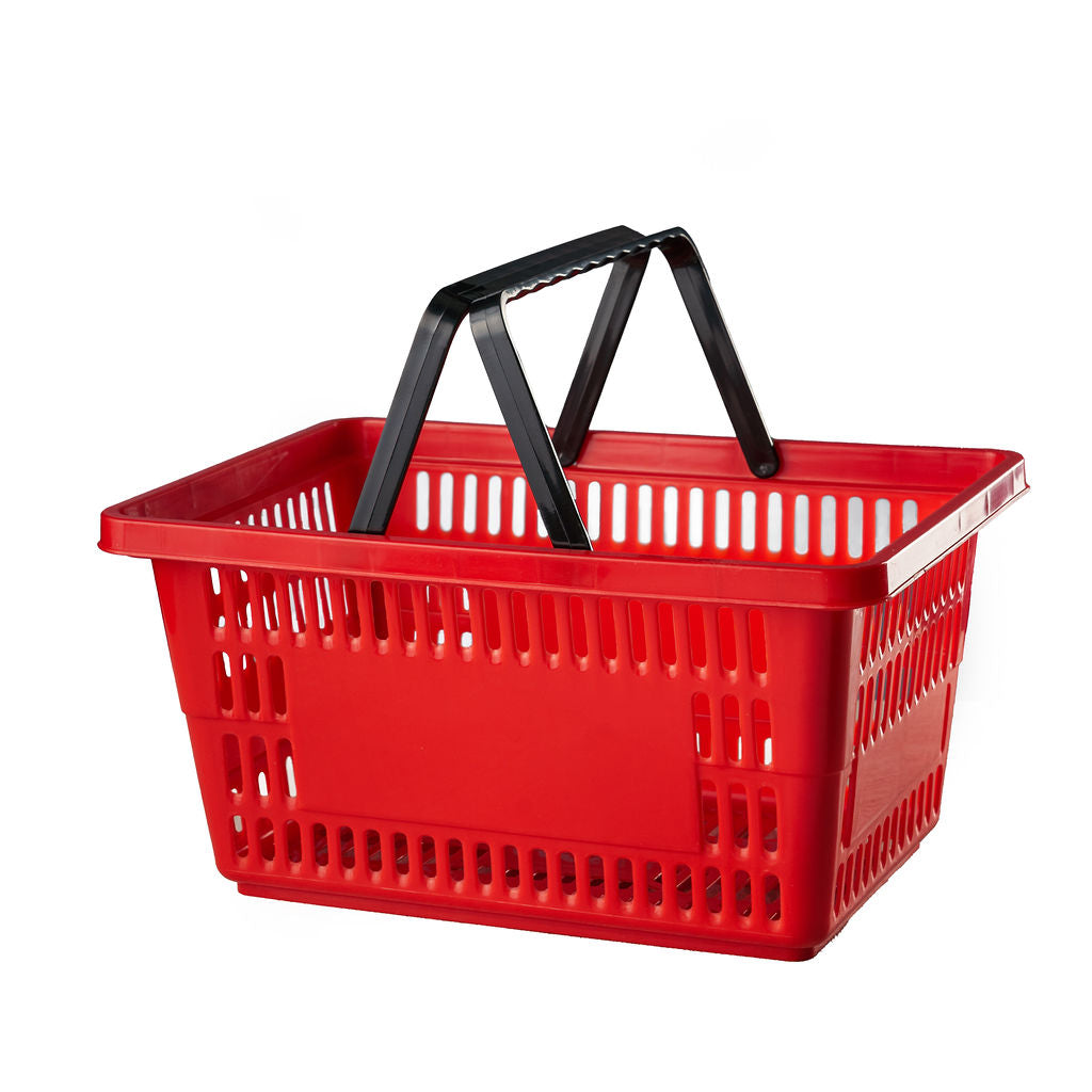 Panier libre-service Rouge, 23 Litres