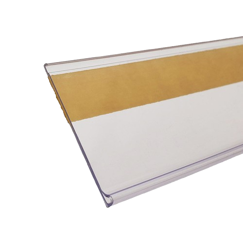 Porte etiquette adhesive transparent 1m